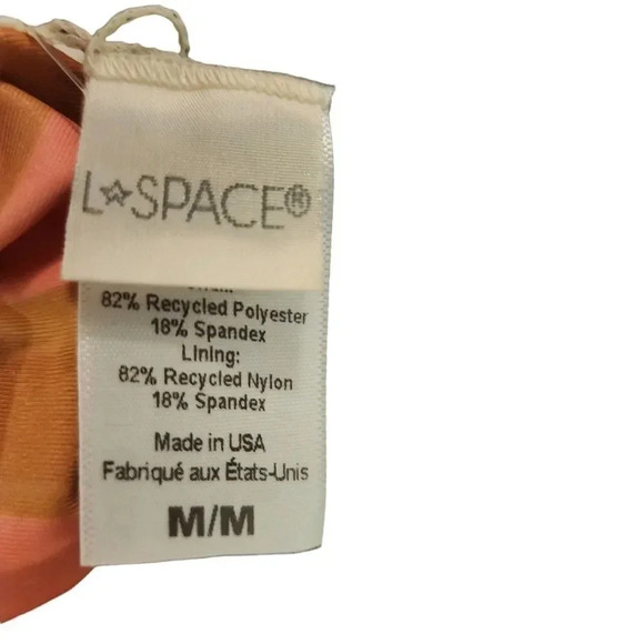 L*Space LSPACE X SEAESTA SURF Jess Bikini Swim Top Size Medium - Picture 9 of 11